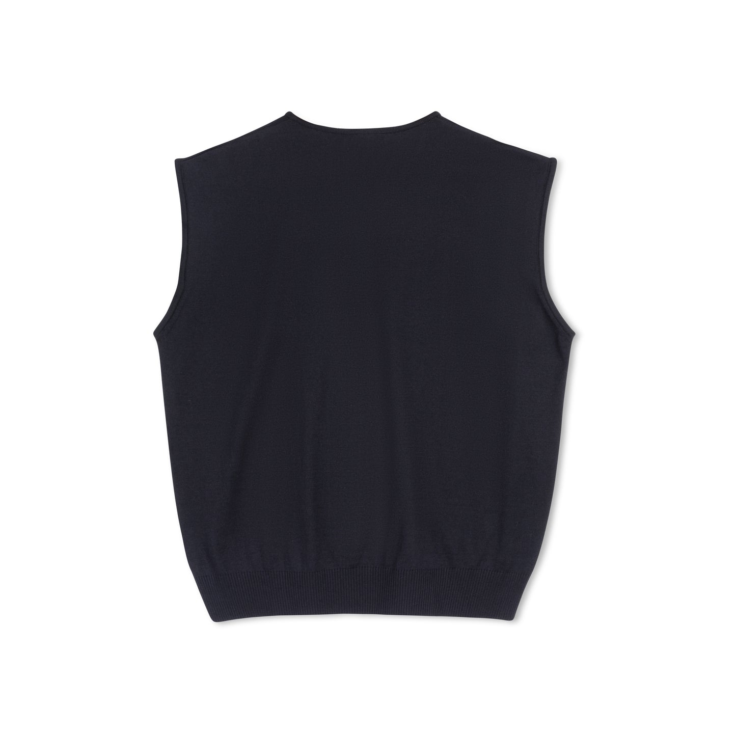 Navy V Neck Vest
