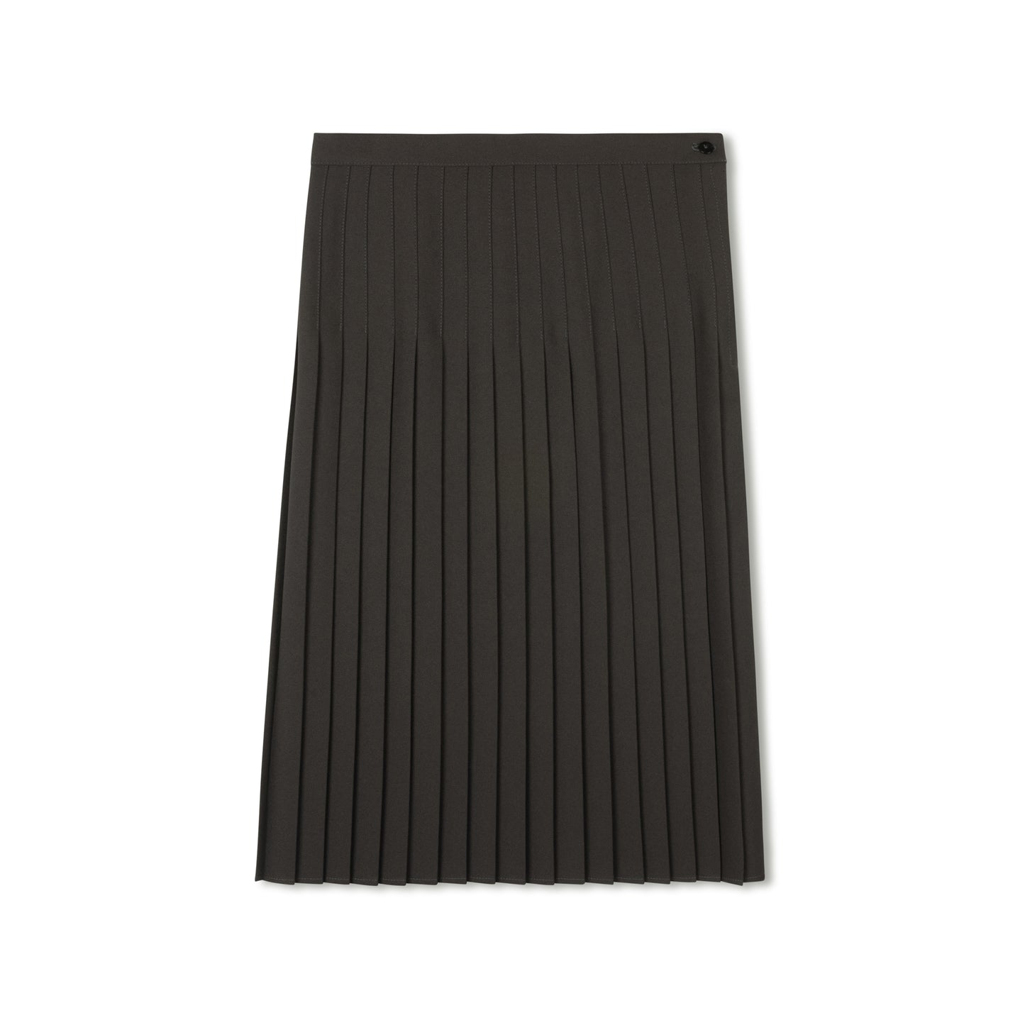 Grey - White Label Narrow Pleat Skirt - Permanent Pleated Skirt