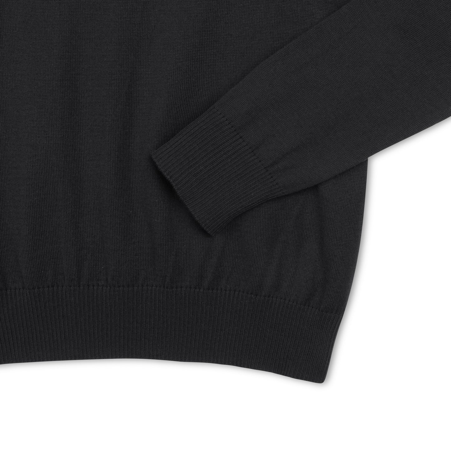 Black U.P Crew Neck Sweater