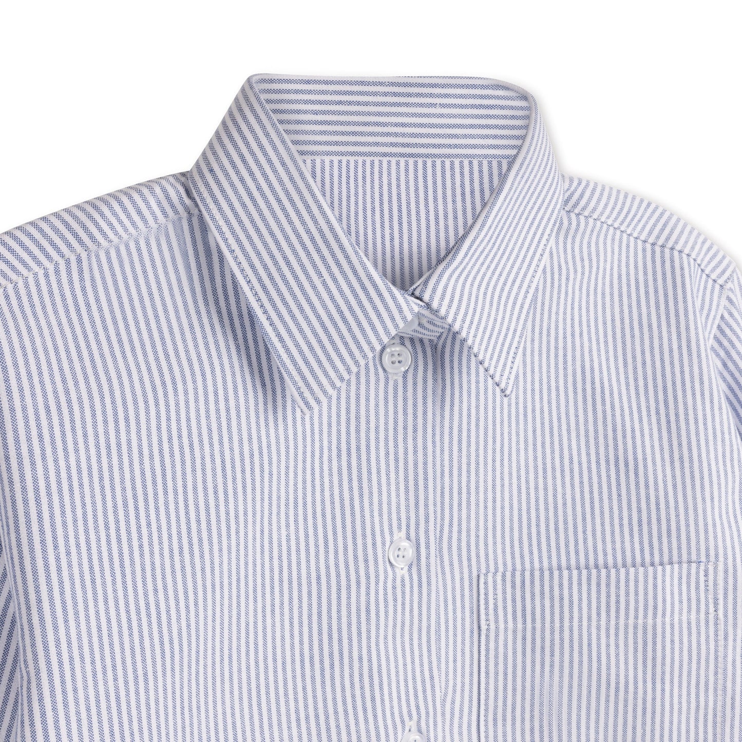 Blue & White Striped Shirt