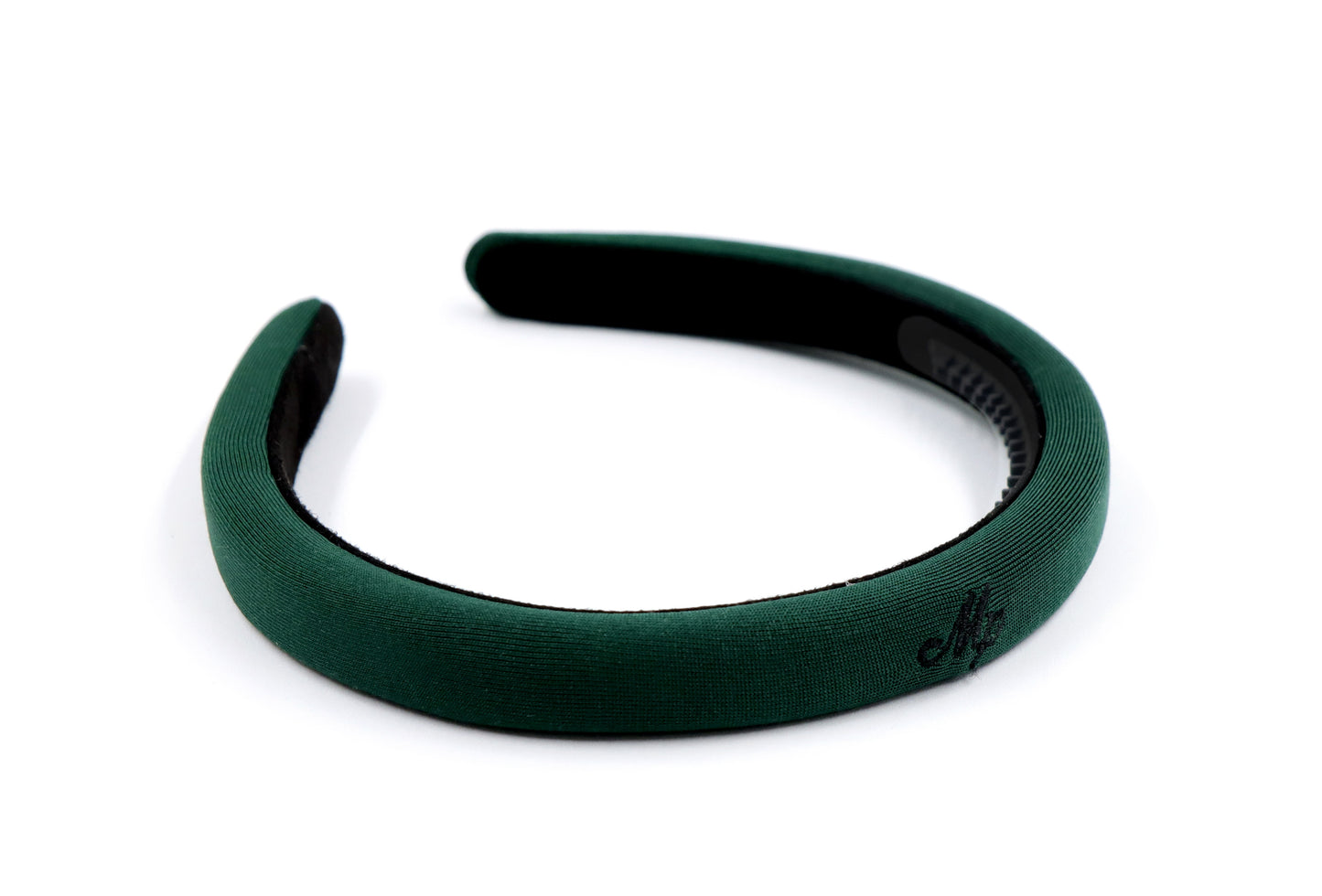 Miss Plaid - Hunter Green Logo Embroidered Headband