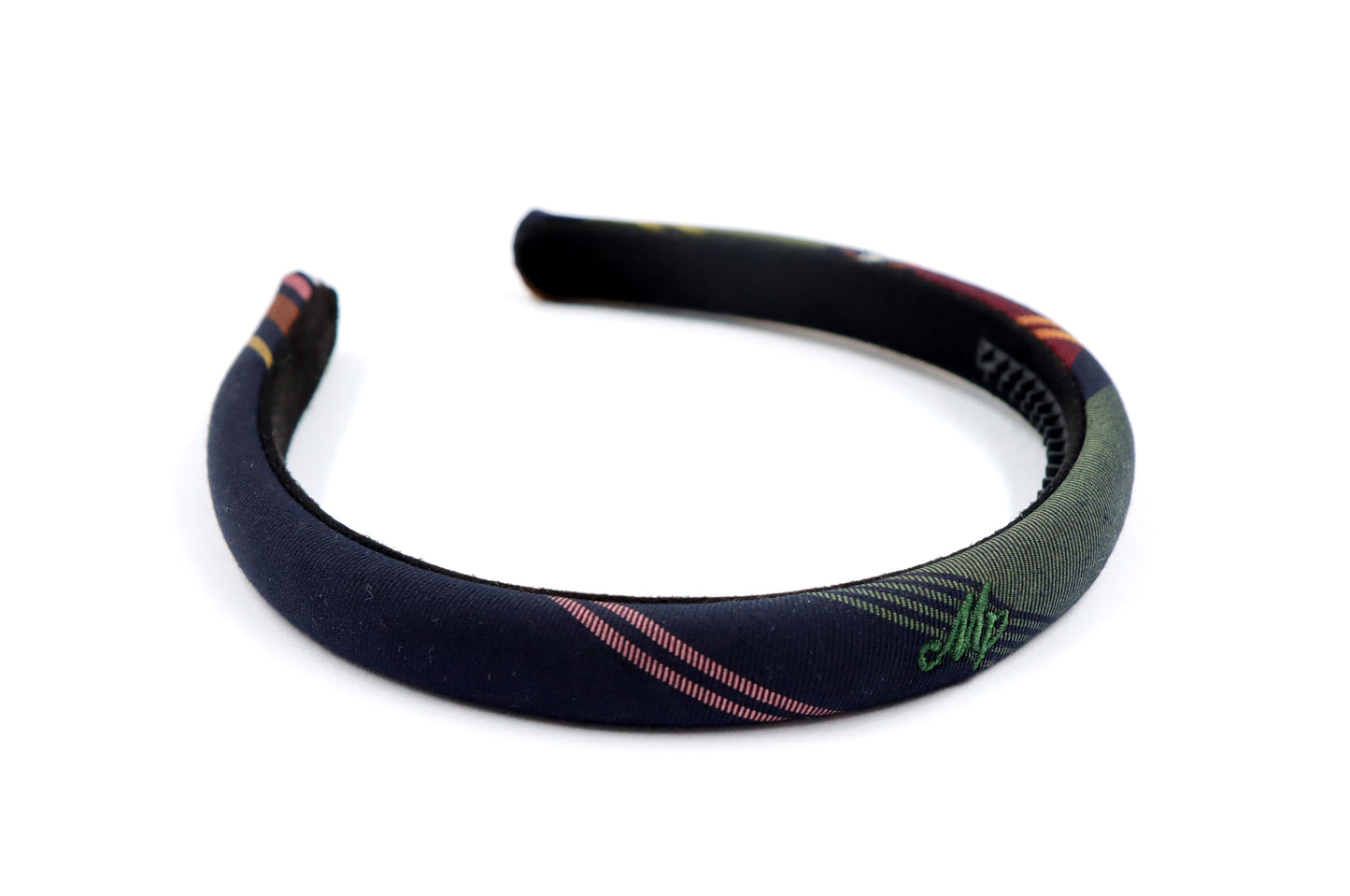 Miss Plaid - Plaid Logo Embroidered Headband