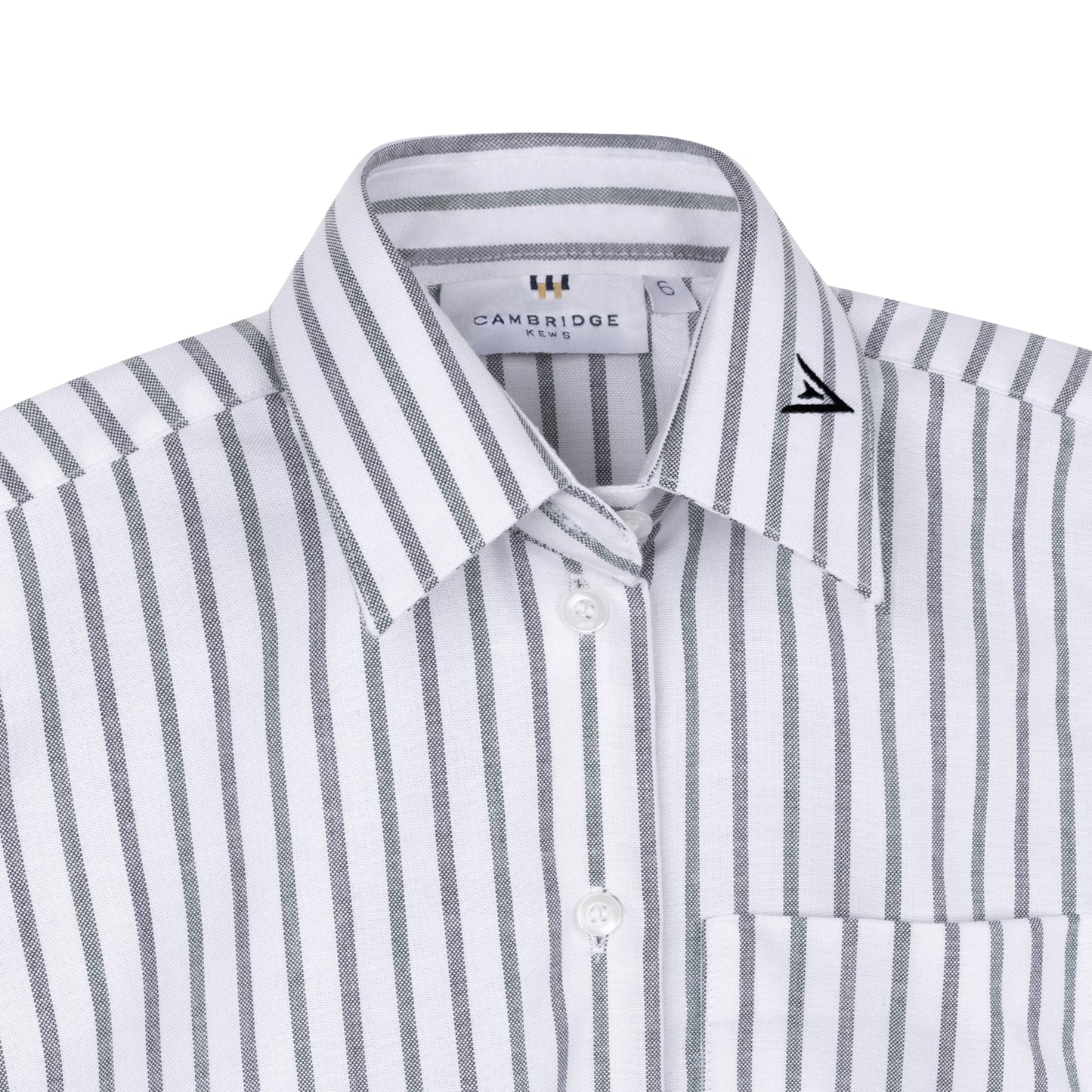 Green Multi Striped Dickie with Satmar UTA logo