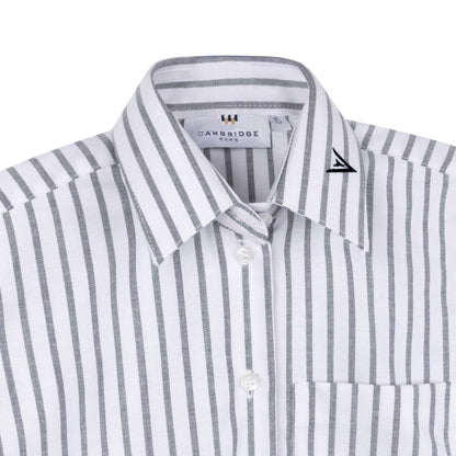 Green Multi Striped Dickie with Satmar UTA logo