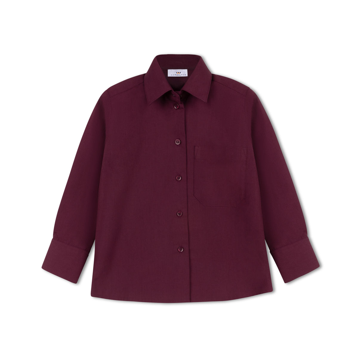 Maroon Non Iron Shirt