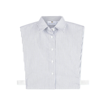 Black & White Pinstripe Oxford Dickie