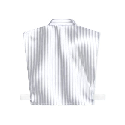 Black & White Pinstripe Oxford Dickie