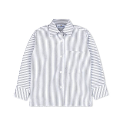Black & White Pinstripe Oxford Shirt