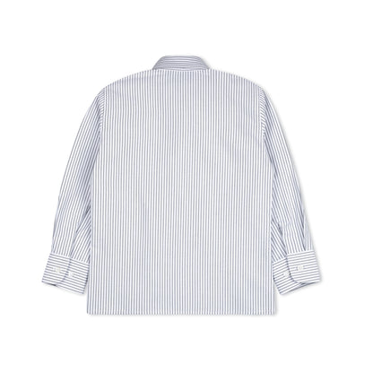 Black & White Pinstripe Oxford Shirt