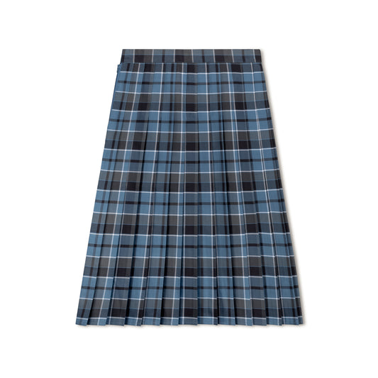 Blue Multi Plaid Skirt