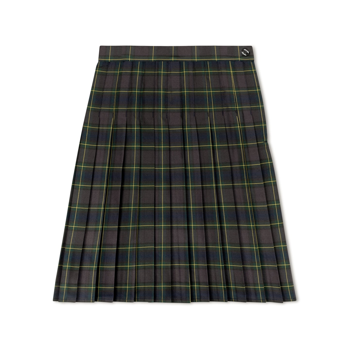 Grey Multi Plaid Skirt