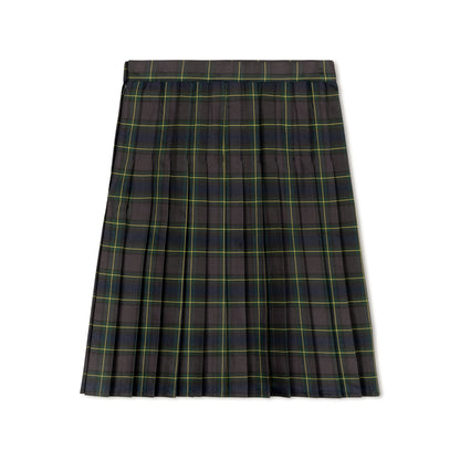 Grey Multi Plaid Skirt