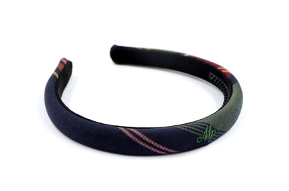 Miss Plaid - Plaid Logo Embroidered Headband