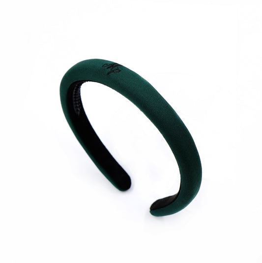 Miss Plaid - Hunter Green Logo Embroidered Headband