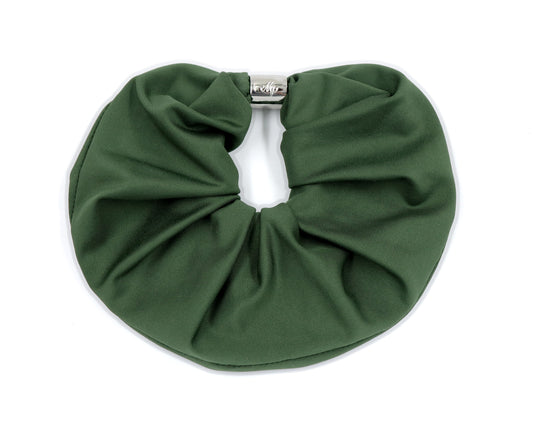 Miss Plaid - Hunter Green Oversize Scrunchie